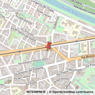 Mappa Piazza Pompeo Batoni, 21, 50142 Firenze, Firenze (Toscana)