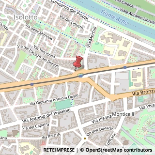 Mappa Via del Palazzo dei Diavoli, 28, 50142 Firenze, Firenze (Toscana)