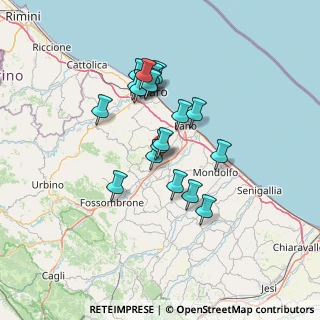 Mappa Via San Marco, 61030 Lucrezia PU, Italia (11.7365)
