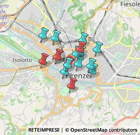 Mappa 50123 Firenze FI, Italia (1.07625)