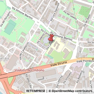 Mappa Via Cadore, 18, 50142 Firenze, Firenze (Toscana)