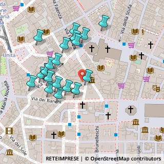 Mappa Via de' Cerretani, 50123 Firenze FI, Italia (0.1215)