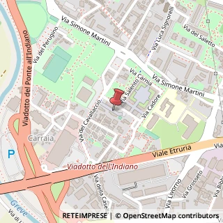 Mappa Via del Cavallaccio, 1/Q, 50142 Firenze, Firenze (Toscana)