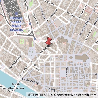 Mappa Via del Giglio, 6, 50123 Firenze, Italia, 50123 Firenze, Firenze (Toscana)