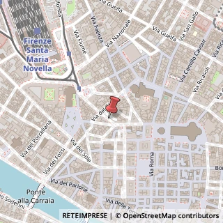 Mappa Via Panzani, 4, 50123 Firenze, Firenze (Toscana)