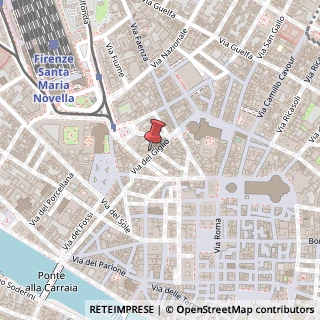 Mappa Via del Giglio, 9, 50123 Firenze, Firenze (Toscana)