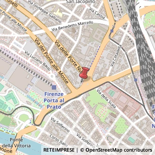 Mappa Piazzale della Porta al Prato, 15, 50144 Firenze, Firenze (Toscana)