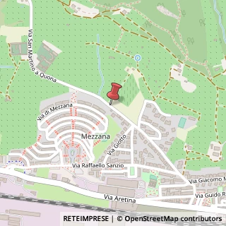 Mappa Via s. martino a quona 47/b, 50065 Pontassieve, Firenze (Toscana)