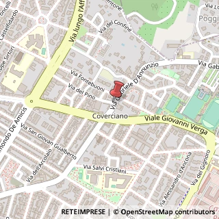 Mappa Via d'annunzio gabriele 105/b, 50135 Firenze, Firenze (Toscana)
