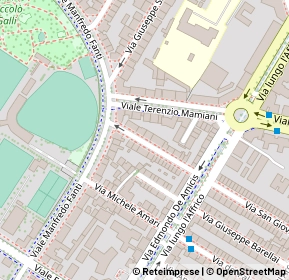 Mappa 50137 Firenze FI, Italia (0.14231)