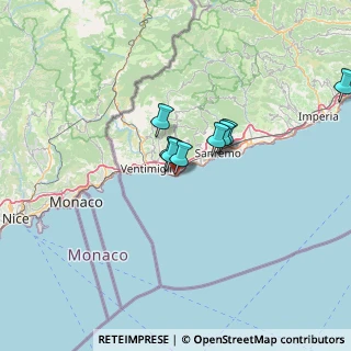 Mappa Via Guglielmo Marconi, 18012 Bordighera IM, Italia (29.09615)