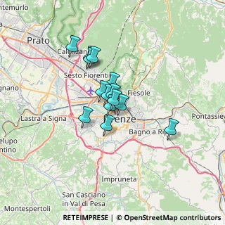 Mappa Viale Rosselli Fratelli, 50144 Firenze FI, Italia (4.60714)