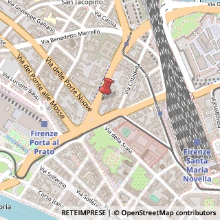 Mappa Viale Belfiore, 14, 50144 Firenze, Firenze (Toscana)