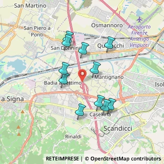Mappa A1 Milano - Napoli, 50142 Firenze FI, Italia (1.67273)