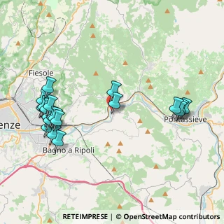 Mappa Via dello Stelli, 50012 Bagno a Ripoli FI, Italia (4.8465)