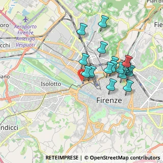 Mappa Firenze Porta al Prato, 50144 Firenze FI, Italia (1.76824)