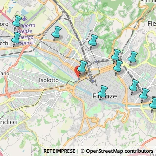 Mappa Firenze Porta al Prato, 50144 Firenze FI, Italia (2.7925)