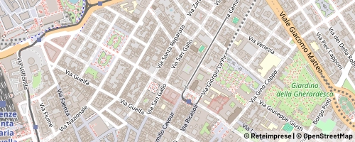 Mappa Florença