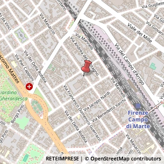 Mappa Via Masaccio, 109, 50132 Firenze, Firenze (Toscana)