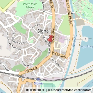 Mappa Via Giuseppe Verdi, 10, 50058 Signa, Firenze (Toscana)