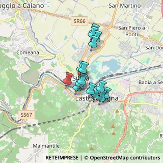 Mappa Via Roma, 50058 Signa FI, Italia (1.22067)