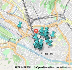 Mappa 50100 Firenze FI, Italia (0.6685)