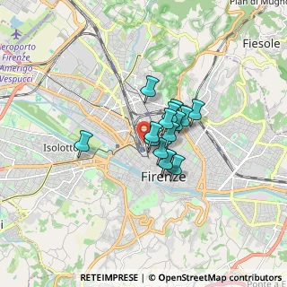 Mappa 50100 Firenze FI, Italia (1.00667)