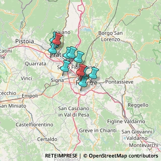 Mappa Viale della Catena, 50144 Firenze FI, Italia (9.56333)