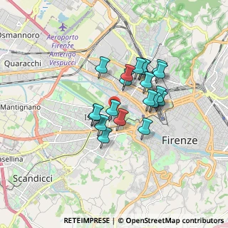 Mappa Viale della Catena, 50144 Firenze FI, Italia (1.331)