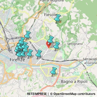 Mappa Firenze, 50137 Coverciano FI, Italia (2.23063)