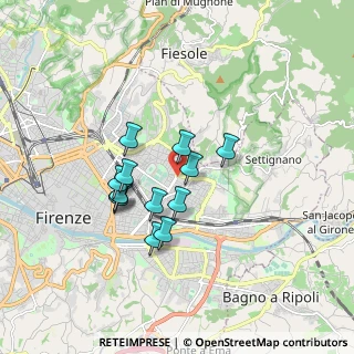 Mappa Firenze, 50137 Coverciano FI, Italia (1.40077)