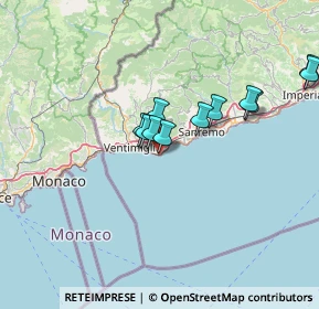 Mappa Via Giacomo Matteotti, 18012 Bordighera IM, Italia (12.26273)