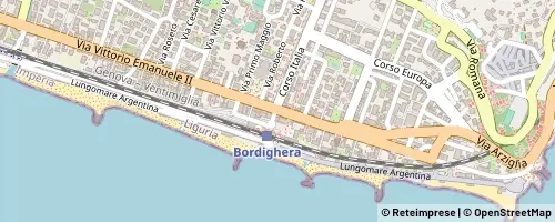 Mappa Bordighera