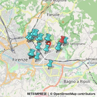 Mappa 50137 Firenze FI, Italia (1.376)
