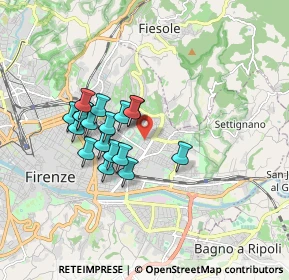 Mappa 50137 Firenze FI, Italia (1.44722)