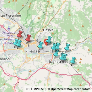 Mappa 50137 Firenze FI, Italia (3.73923)