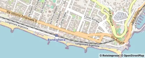 Mappa Bordighera