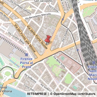 Mappa Viale Belfiore, 9, 50144 Firenze, Firenze (Toscana)