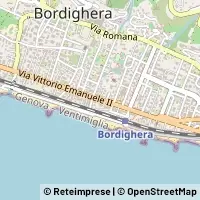 Mapa Bordighera