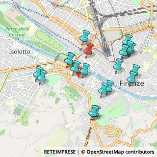 Mappa Via Pisana, 50124 Firenze FI, Italia (1.019)