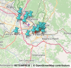 Mappa Via Pisana, 50124 Firenze FI, Italia (5.14071)