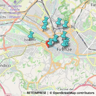 Mappa Via Pisana, 50124 Firenze FI, Italia (1.40167)