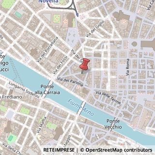 Mappa Via della Vigna Nuova, 37, 50123 Firenze, Firenze (Toscana)
