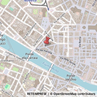 Mappa Via della vigna nuova 24/r, 50100 Firenze, Firenze (Toscana)