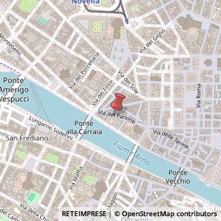 Mappa Via del Parione, 11, 50123 Firenze, Firenze (Toscana)