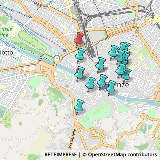 Mappa CAP, 50124 Firenze FI (0.885)
