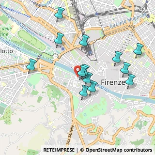 Mappa CAP, 50124 Firenze FI (0.95077)