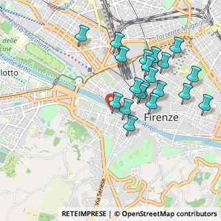 Mappa Via del Tiratoio, 50124 Firenze FI, Italia (0.973)