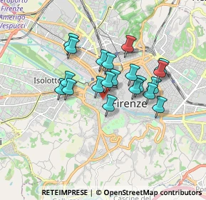 Mappa Via del Tiratoio, 50124 Firenze FI, Italia (1.4015)