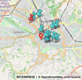 Mappa Via del Tiratoio, 50124 Firenze FI, Italia (1.24077)